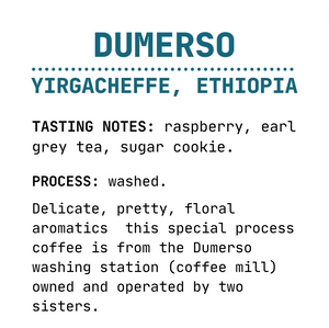 Dumerso - Yirgacheffe - Marigold Coffee
