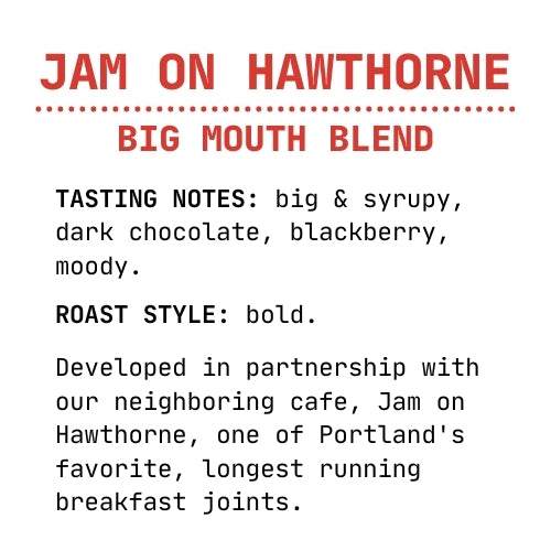 Jam on Hawthorne Marigold Coffee