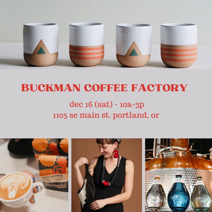 BUCKMAN HOLIDAY POP-UP 12/16
