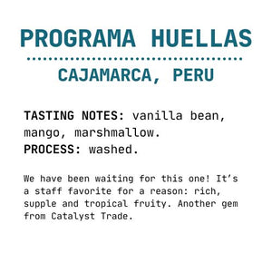 Programa Huellas - Marigold Coffee