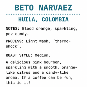 Beto Narvaez - Marigold Coffee