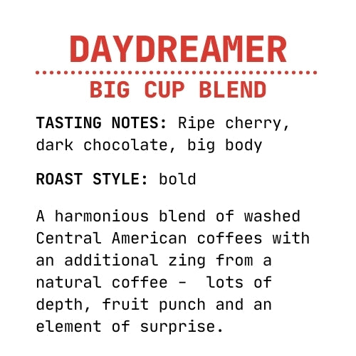 DAYDREAMER - BIG CUP BLEND - Marigold Coffee