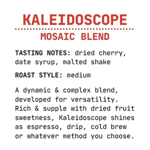 Kaleidoscope - Mosaic Blend - Marigold Coffee