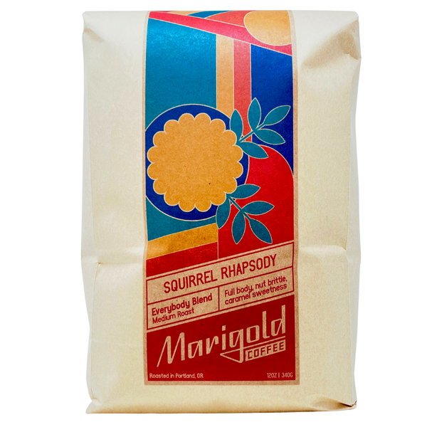 Squirrel Rhapsody - The Everyday Blend - Marigold Coffee